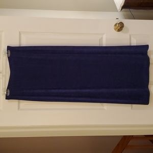 Softwear by Mark Singer Woman's Skirt, Size Medium, Blue